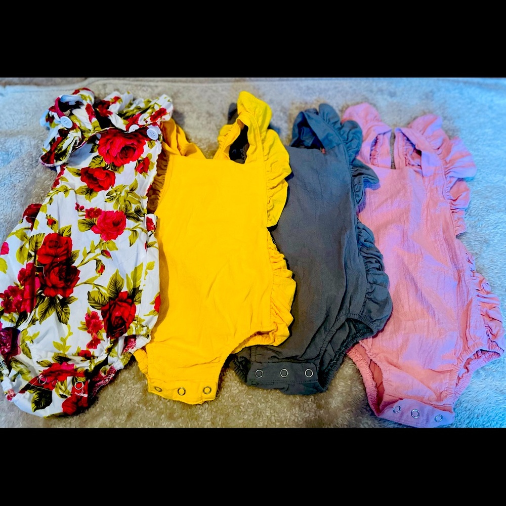 Cuteee Infant girls Rompers